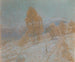 Sneeuwdag - William Henry Singer — weergave van het kunstwerk