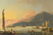 War Galleys Painting of Tahitian in Matavai Bay, Tahiti - William Hodges — artwork view