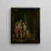 After - William Hogarth — framed artwork on a wall