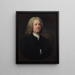 Dr Benjamin Hoadly, M.D. - William Hogarth — framed artwork on a wall