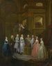 Het huwelijk van Stephen Beckingham en Mary Cox - William Hogarth — weergave van het kunstwerk