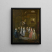 Het huwelijk van Stephen Beckingham en Mary Cox - William Hogarth — ingelijst kunstwerk aan de muur