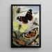 William Houghton Lepidoptera — ingelijst kunstwerk aan de muur