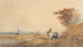 Vue van Yarmouth - William Howes Hunt — weergave van het kunstwerk