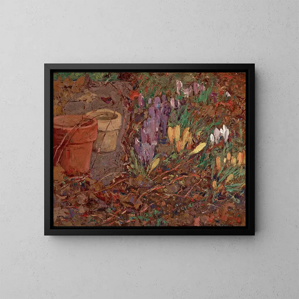 Crocus - William J. Forsyth — ingelijst kunstwerk aan de muur