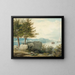 Weehawken vanaf Turtle Grove - William James Bennett — ingelijst kunstwerk aan de muur