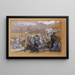 Middag op Coney Island - William James Glackens — ingelijst kunstwerk aan de muur