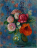 Boeket van klaprozen - William James Glackens — weergave van het kunstwerk