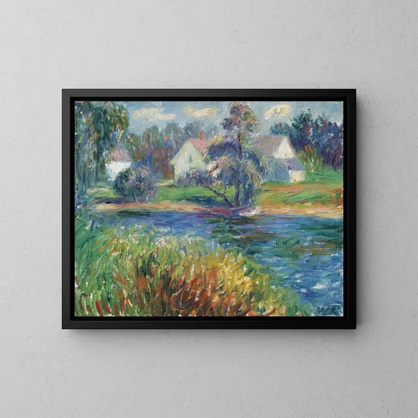 Vijver Conway - William James Glackens — ingelijst kunstwerk aan de muur