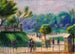 La Balustrade, Jardins du Luxembourg - William James Glackens — weergave van het kunstwerk