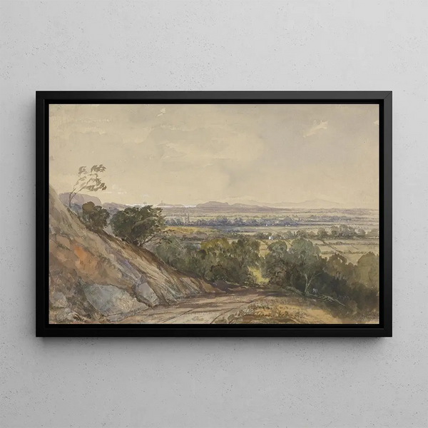 William James Mller - Cleeve Somerset with Bridgewater Bay in the Distance.webp