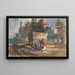 Oosterse scène - William James Müller — ingelijst kunstwerk aan de muur