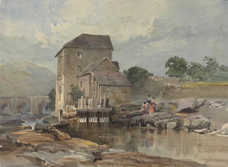 William James Mller - The Bridge at Llangollen.webp