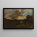 Een landschap - William Keith — ingelijst kunstwerk aan de muur