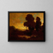Landschap van de avond - William Keith — ingelijst kunstwerk aan de muur