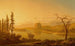 Entree van de rivier Columbia, Oregon, met Rooster Rock op de achtergrond - William L Marple — weergave van het kunstwerk
