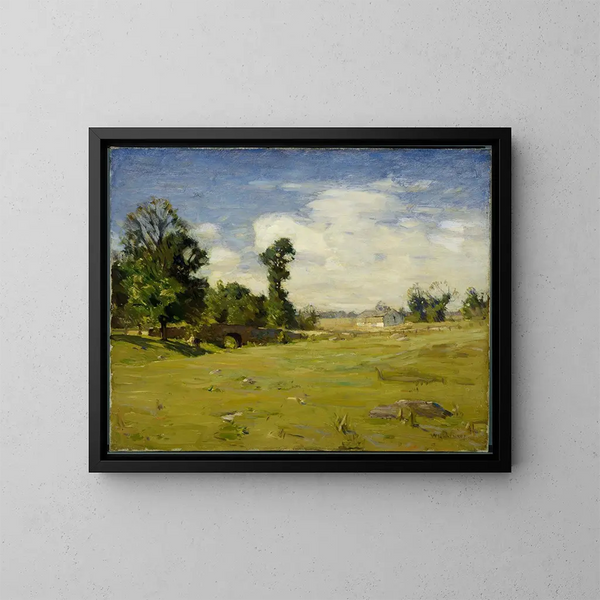 Pont d'Élysée - William Langson Lathrop — ingelijst kunstwerk aan de muur