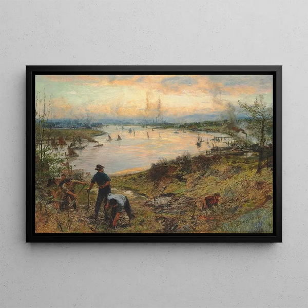 William Lionel Wyllie - Workaday England.webp