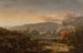 Landschapschilderij van de Bergen, Hoge Hudson River - William Louis Sonntag — weergave van het kunstwerk