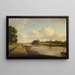 Uitzicht op de Theems in Richmond - William Marlow — ingelijst kunstwerk aan de muur
