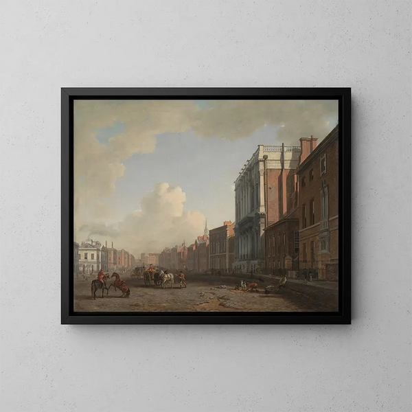 Whitehall - William Marlow — ingelijst kunstwerk aan de muur