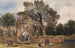 Ruïnes van de kerk in Hampton VA - William McIlvaine — weergave van het kunstwerk