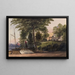 La Maison Blanche, rivier Pamunkey, Virginia - William McIlvaine — ingelijst kunstwerk aan de muur
