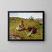 Lente - William Mctaggart — ingelijst kunstwerk aan de muur
