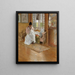 voor de kleine - William Merritt Chase — ingelijst kunstwerk aan de muur