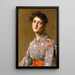 Jongen in Japanse kledij - William Merritt Chase — ingelijst kunstwerk aan de muur