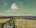 van het ochtendlandschap bij de dijk van Shinnecock - William Merritt Chase — weergave van het kunstwerk
