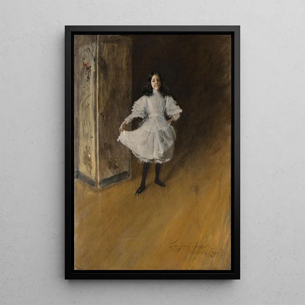 William Merritt Chase - Portrait of the Artists Daughter Dorothy.webp