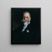 Zelfportret - William Merritt Chase — ingelijst kunstwerk aan de muur