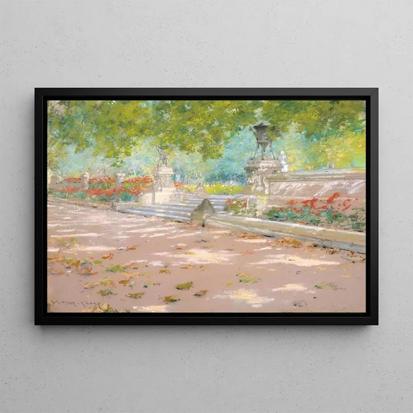 William Merritt Chase - Terrace Prospect Park.webp