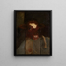 La tête de veau de la vache familiale - William Merritt Chase — ingelijst kunstwerk aan de muur