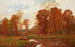 Landschap in de herfst - William Merritt Post — weergave van het kunstwerk