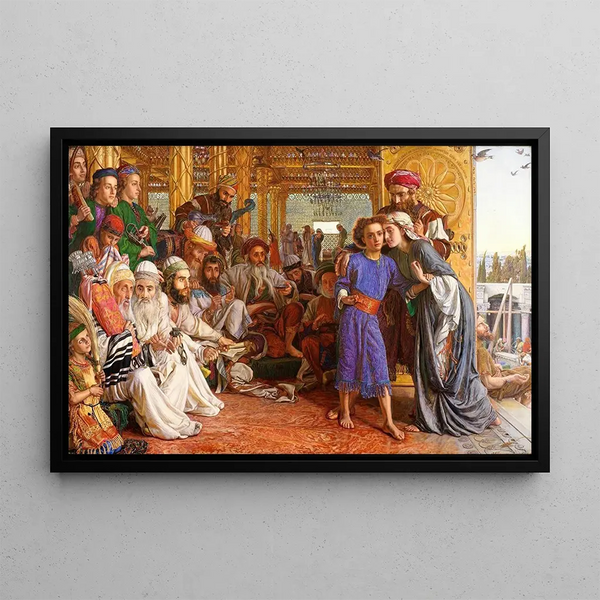 William Morris Hunt - The Finding of the Saviour in the Temple.webp