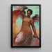 Fortune ailée - William Morris Hunt — framed artwork on a wall