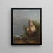 an old gable - William Mulready — framed artwork on a wall