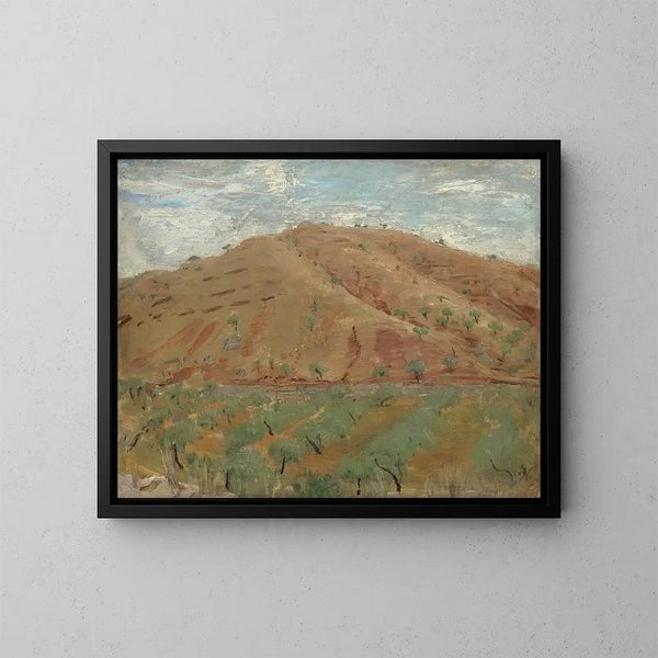 Le Cerro San Antón - William Nicholson — ingelijst kunstwerk aan de muur
