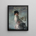 In Dublin Bay, portrait of the artist's wife - William Orpen — framed artwork on a wall