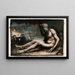 Job sur le fumier - William Orpen — framed artwork on a wall