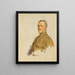 John Joseph Pershing - William Orpen — framed artwork on a wall