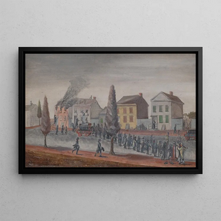 William P Chappel - Fighting a Fire.webp