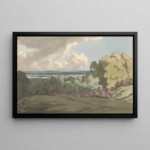 William P Sherlock - View Across the Thames for Greenwich Park.webp