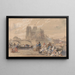 Notre-Dame de Paris - William Parrott — ingelijst kunstwerk aan de muur