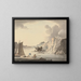 Entree van de beek Stonehouse tussen Plymouth en Dock Devon - William Payne — ingelijst kunstwerk aan de muur
