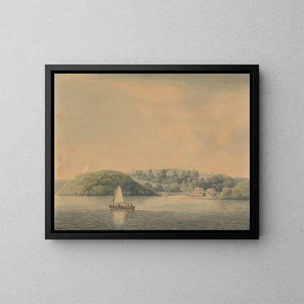 Moulin sur le Tavy - William Payne — ingelijst kunstwerk aan de muur