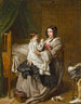 Avondgebeden voor het slapengaan - William Powell Frith — weergave van het kunstwerk