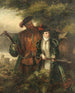 van Henri VIII en Anne Boleyn die op het hert schieten in het Windsor Forest - William Powell Frith — weergave van het kunstwerk